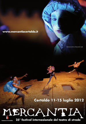Manifesto Mercantia 2012 a Certaldo